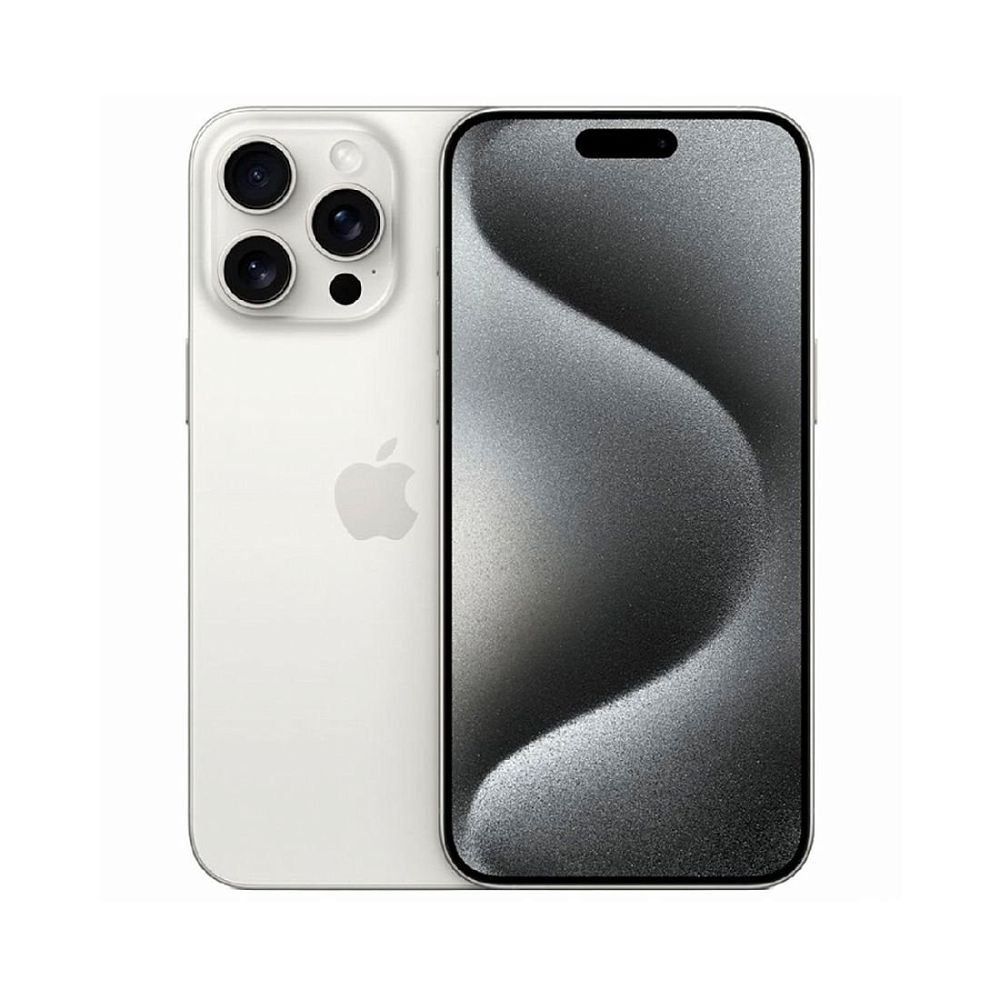 Смартфон Apple iPhone 15 Pro Max 256Gb (White Titanium) (eSIM)