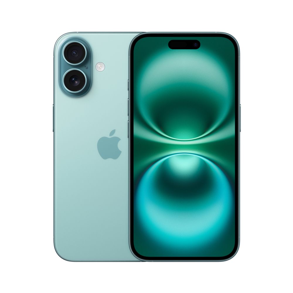 Смартфон Apple iPhone 16 128Gb (Teal)