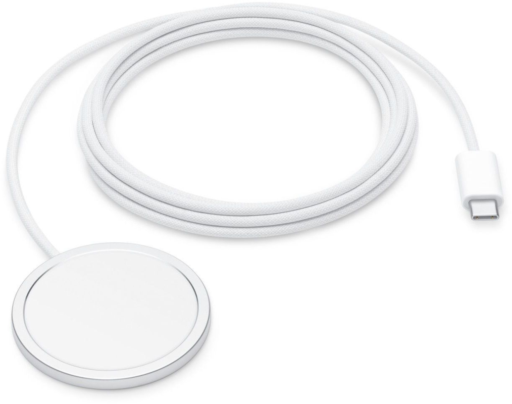 Беспроводное магнитное зарядное устройство Apple MagSafe Charger 25Вт 2м (белый) (MX6Y3)